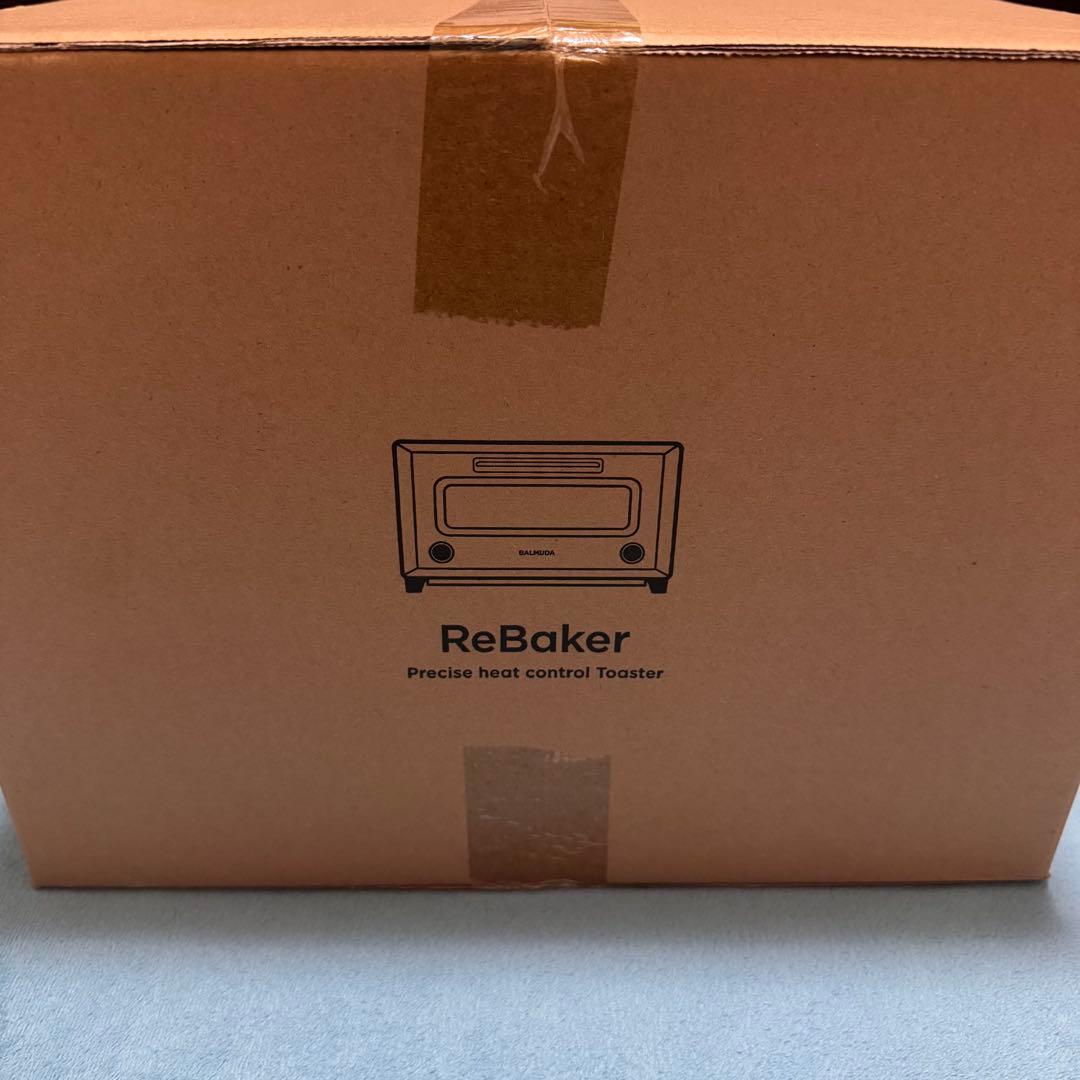 新品未開封 BALMUDA ReBaker KTTO1-JP-BK ブラック