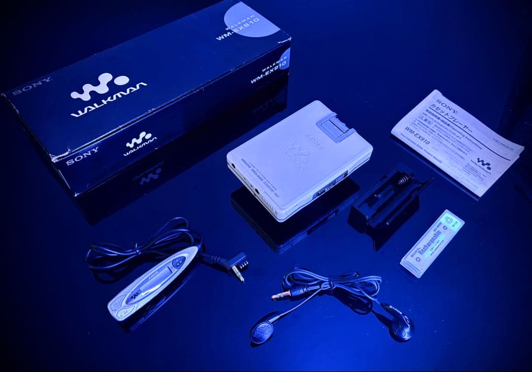 カセットウォークマンSONY WM-EX910元箱付属品「整備済み、完動超美品」