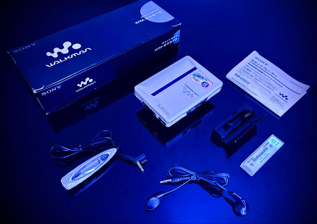 カセットウォークマンSONY WM-EX910元箱付属品「整備済み、完動超美品」