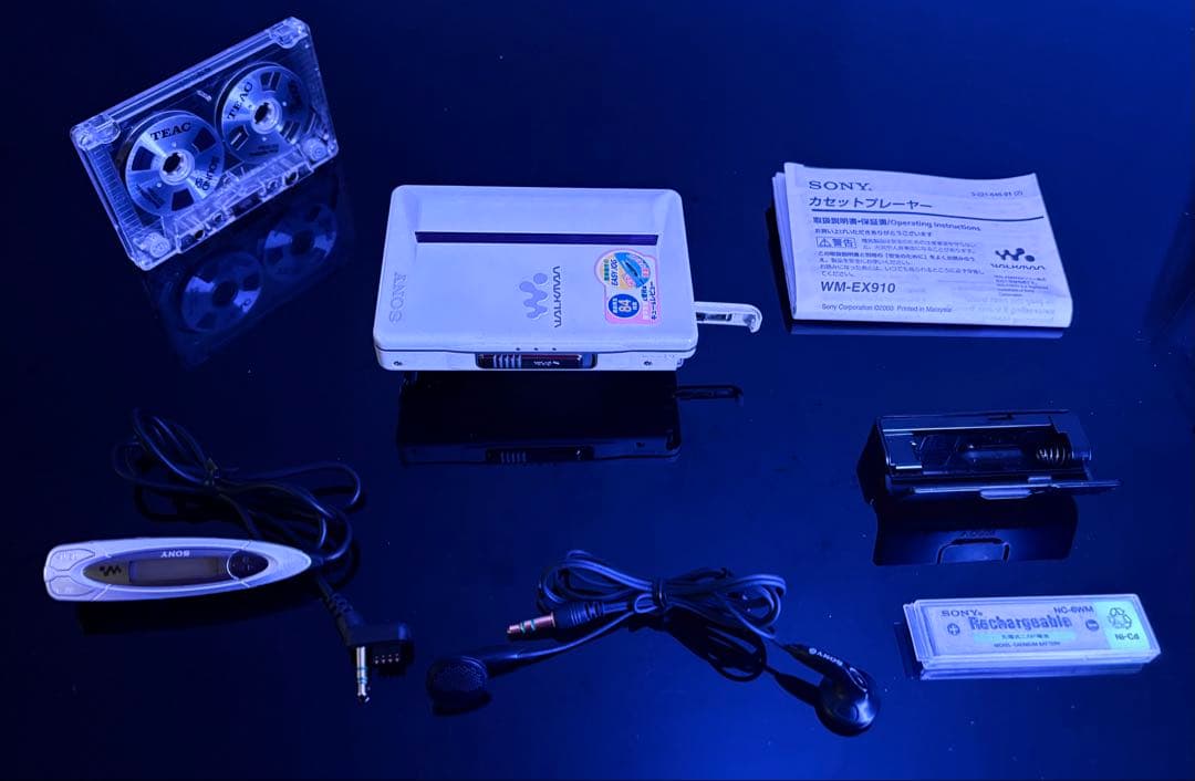 カセットウォークマンSONY WM-EX910元箱付属品「整備済み、完動超美品」