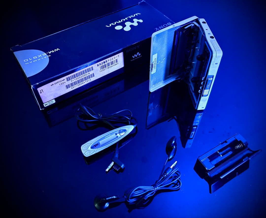 カセットウォークマンSONY WM-EX910元箱付属品「整備済み、完動超美品」