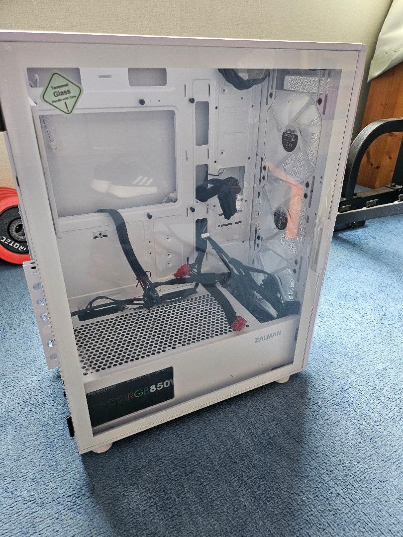ZALMAN i3 NEO WHITE ミドルタワーケース 850W 電源セット