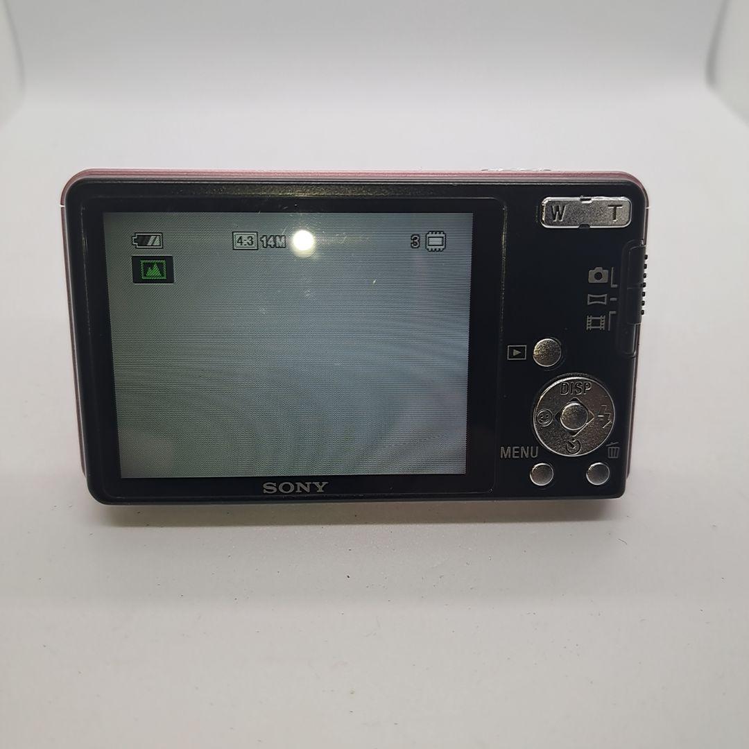 【美品】SONY Cyber-shot DSC-W350 ピンク コンデジ