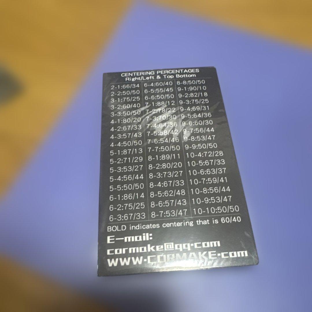 未使用　ポケモンカード　センタリングツール　300枚　①