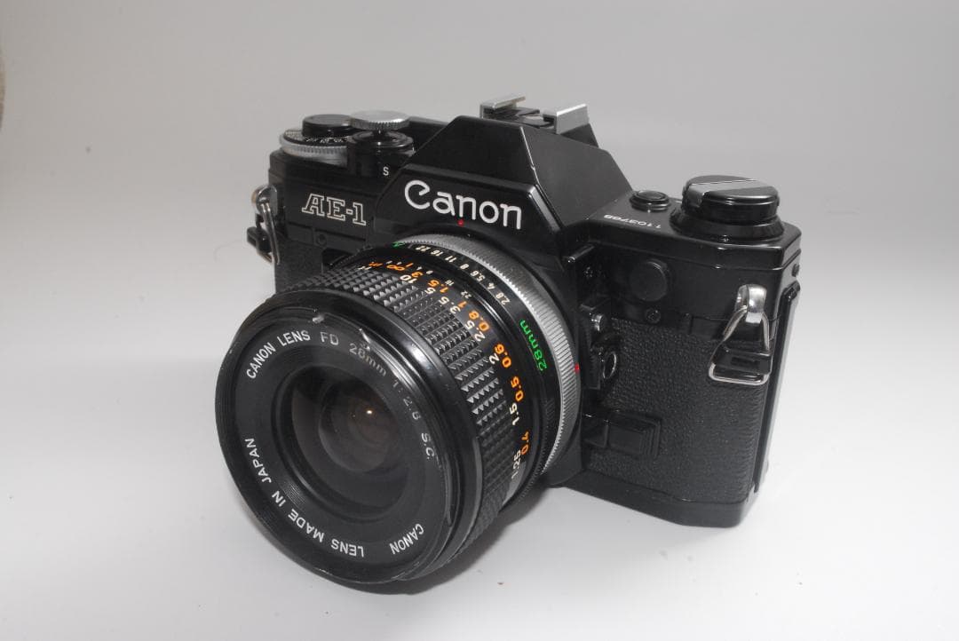 [美品:完動品]Canon AE-1 28mm f2.8 s.c.　鳴きなし