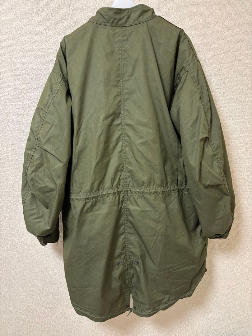 60sアルミジップS 米軍実物 M65 フィッシュテールパーカー ライナー付