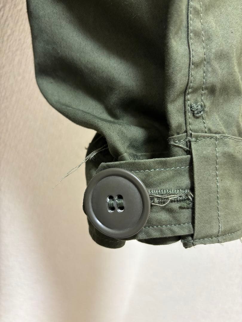60sアルミジップS 米軍実物 M65 フィッシュテールパーカー ライナー付