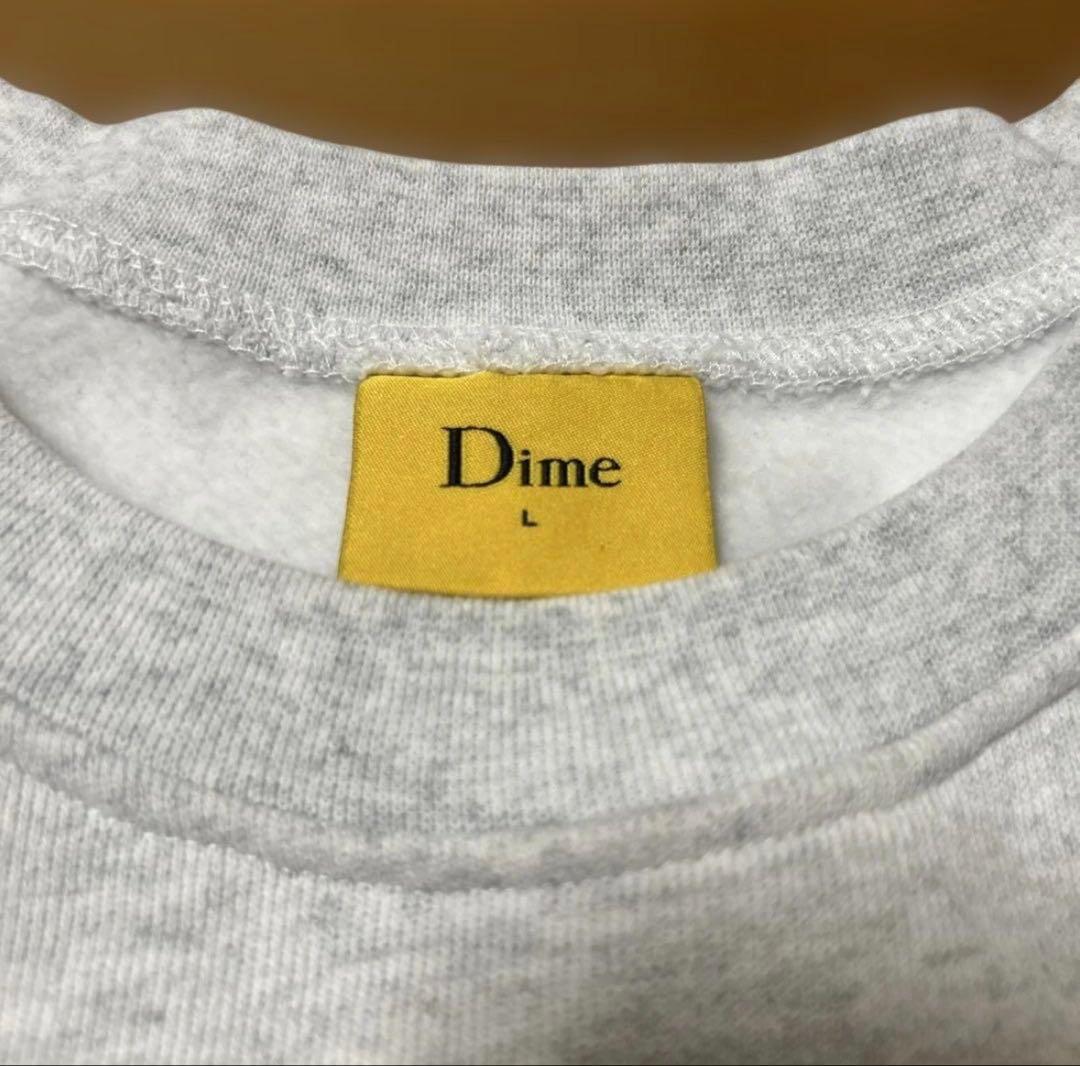 Dime Leafy crew neckグレー L トレーナー
