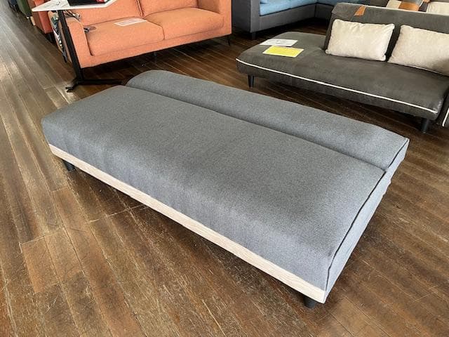 ソファベッド　グレー　イージークリーン　ソファ　ゆったりサイズ　新品