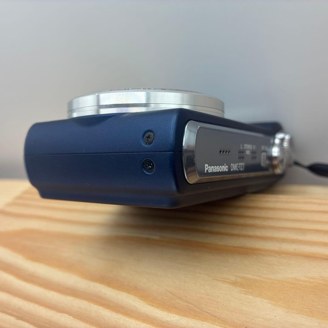 パナソニック ルミックス DMC-TZ7 ネイビー ブルー コンデジ
