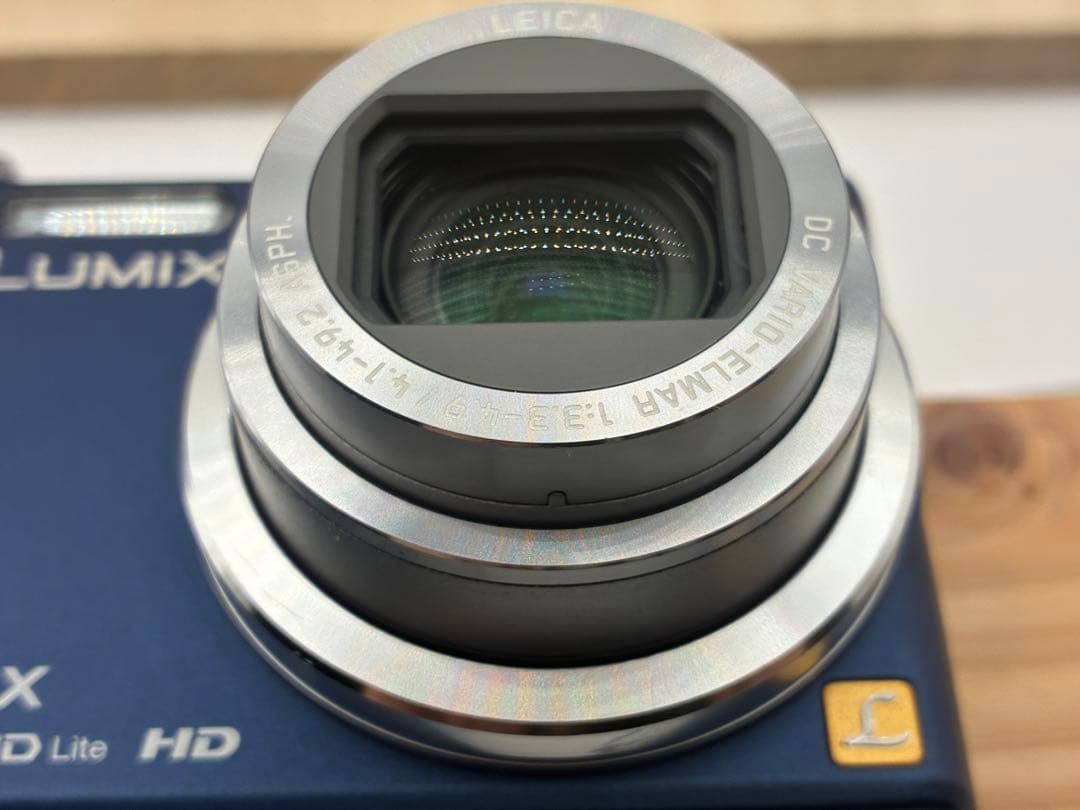 パナソニック ルミックス DMC-TZ7 ネイビー ブルー コンデジ