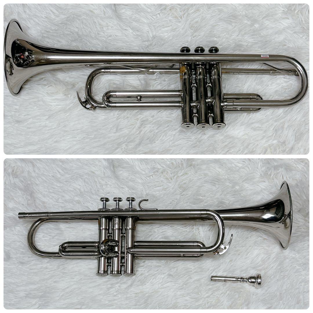 YAMAHA トランペット YTR135 ハードケース付きシルバー マウスピース