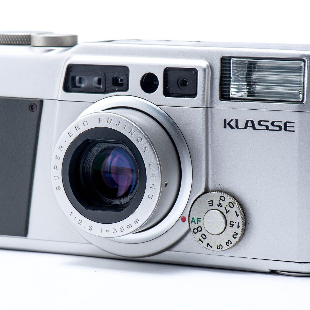 Fujifilm KLASSE シルバー コンパクトカメラ