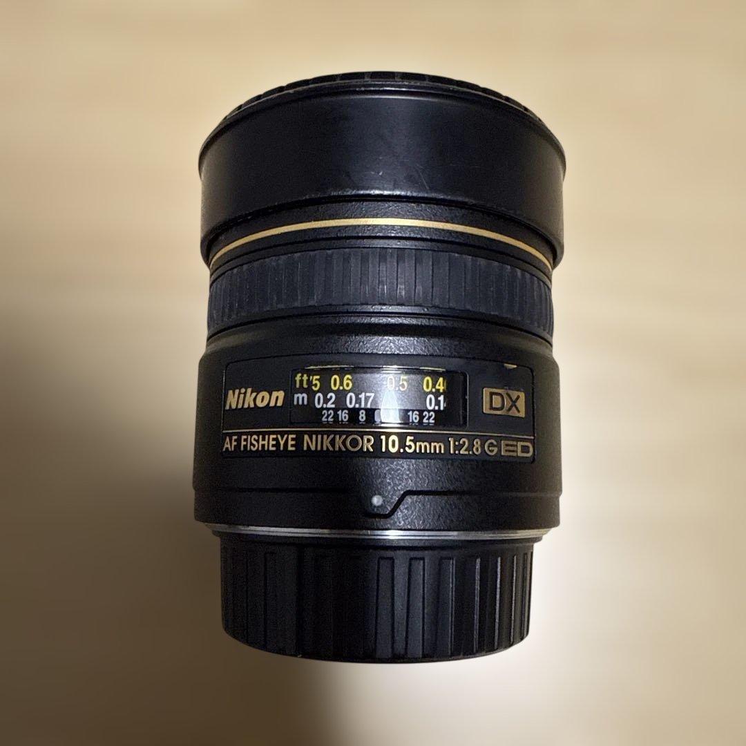 レンズ(単焦点) NikonDX AF FISHEYE NIKKOR10.5mm f/2.8G
