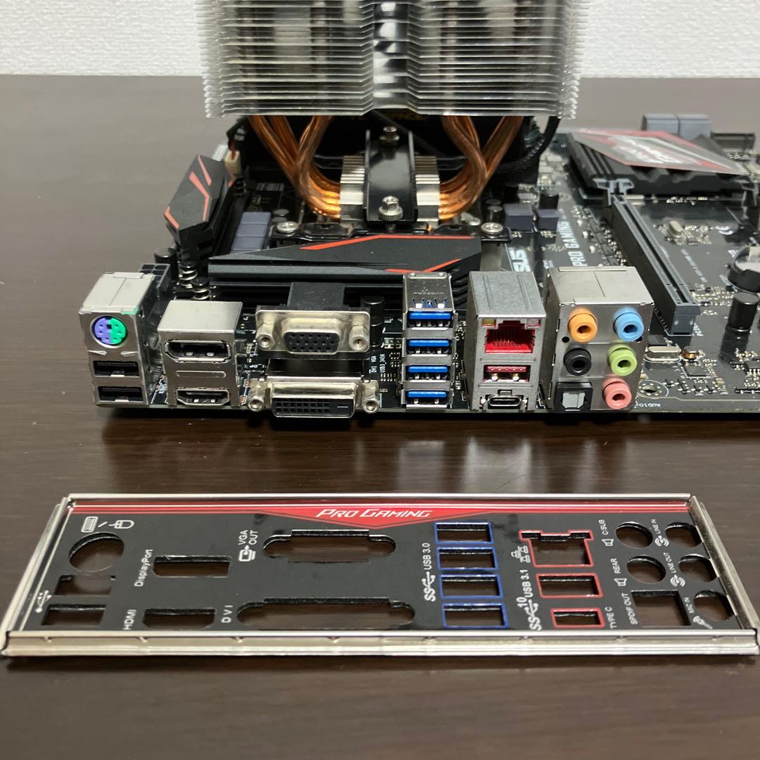 i7-6700k、ASUS Z170 PRO GAMING、DDR4 16GB