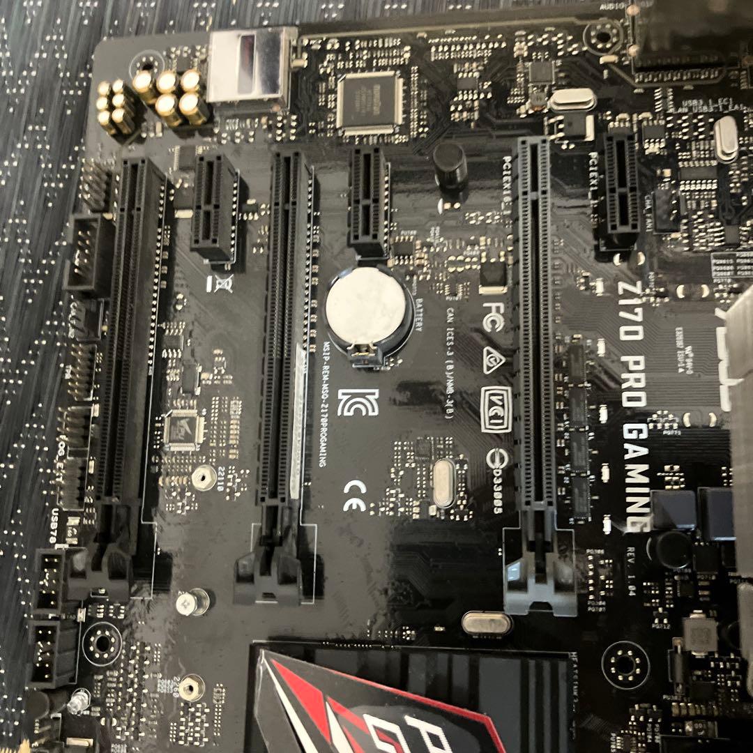 i7-6700k、ASUS Z170 PRO GAMING、DDR4 16GB