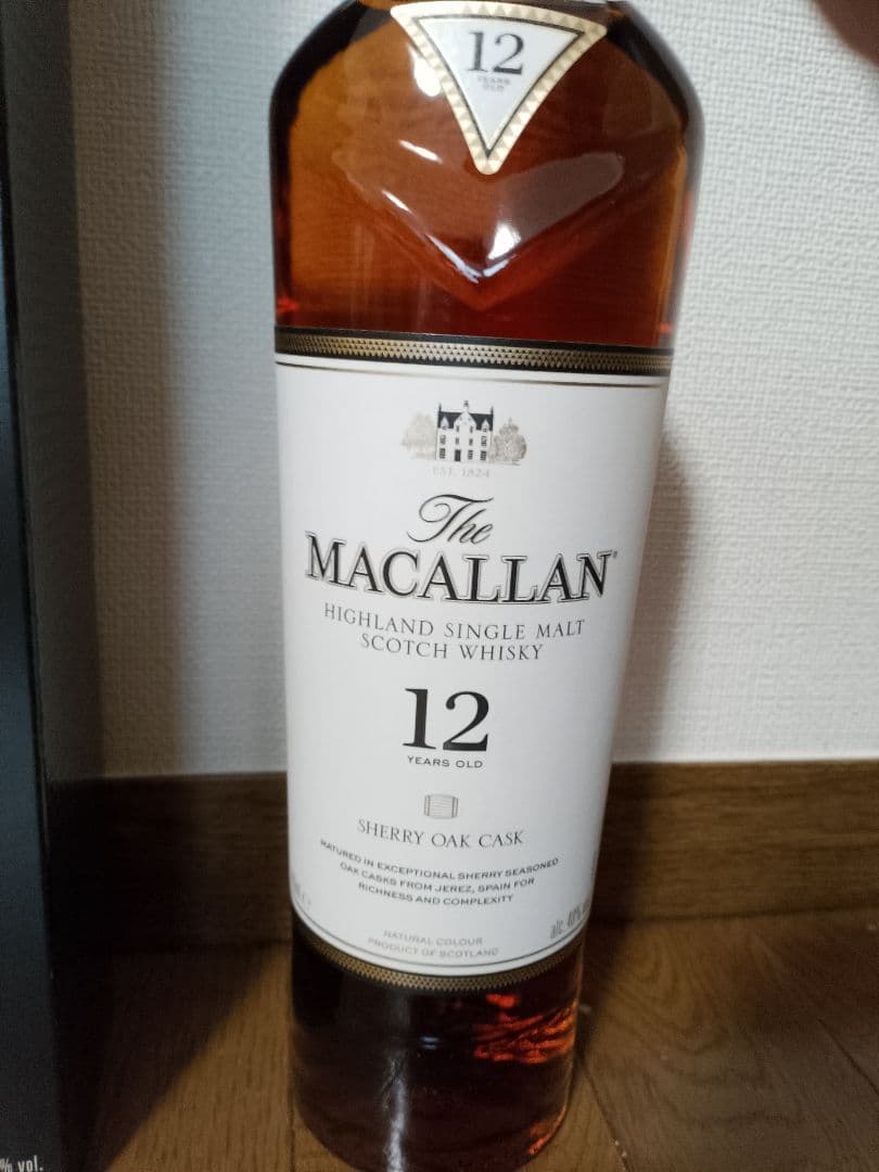 ザ・マッカラン 12年 シェリーオークカスク