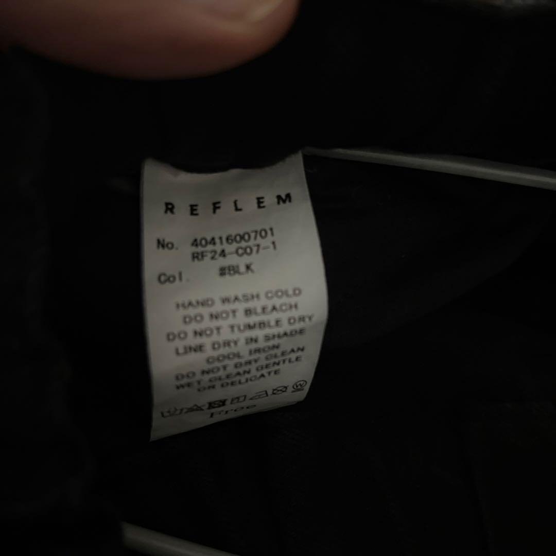 【瑠華】REFLEM ブラックカーゴパンツ 2way 未使用に近い