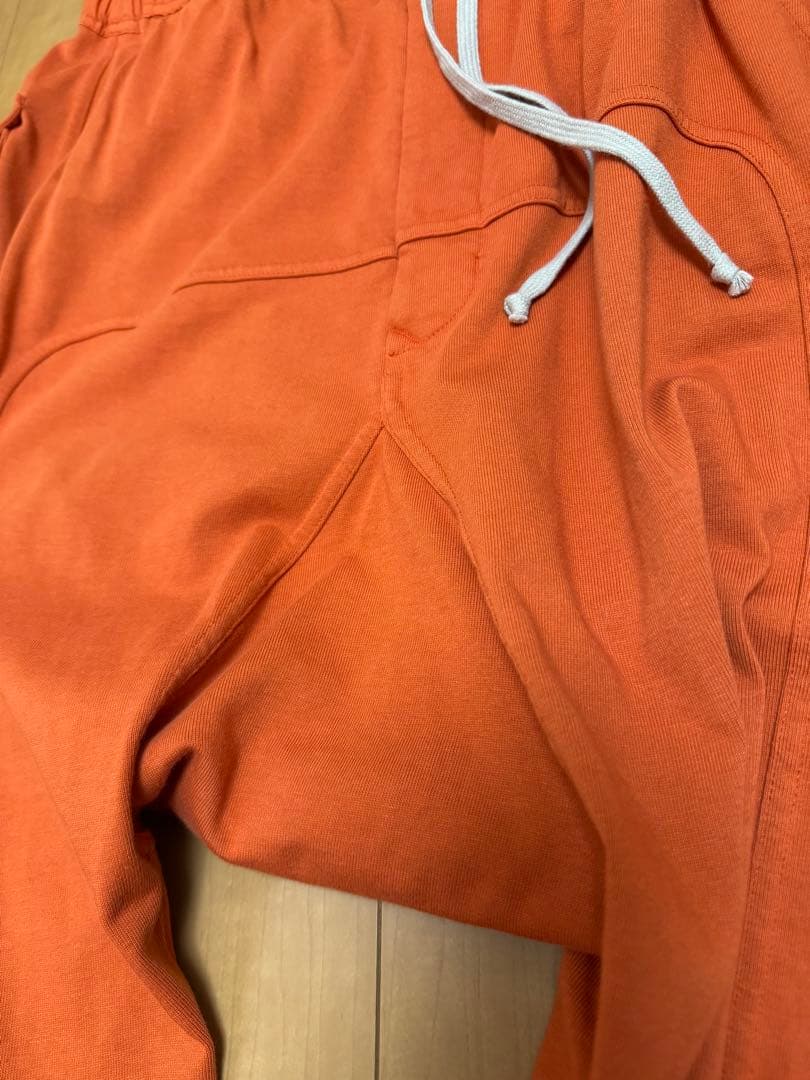 値下げ/Rick Owens DRKSHDW オレンジ　サルエルパンツ S