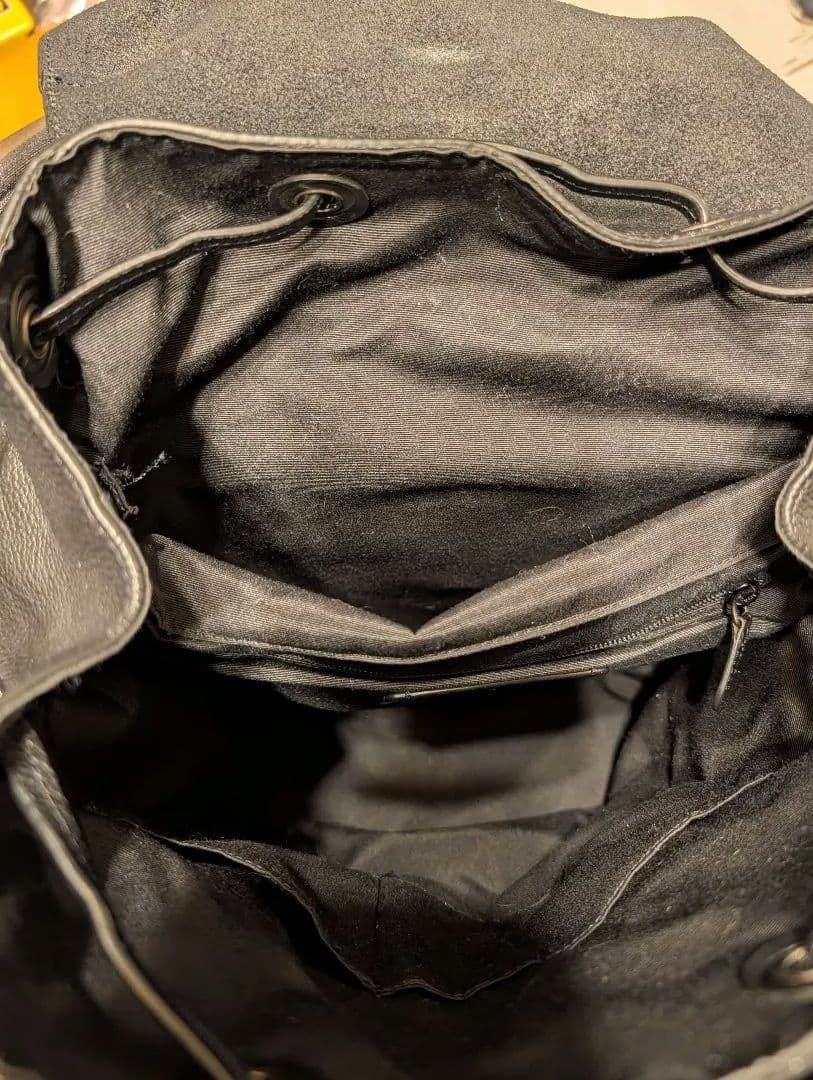 COACH（コーチ） ハドソンレザーバッグ／バックパック黒 89896