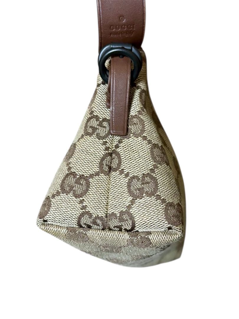 美品✨グッチ GGキャンバス アクセサリーポーチ ハンドバッグ 103399