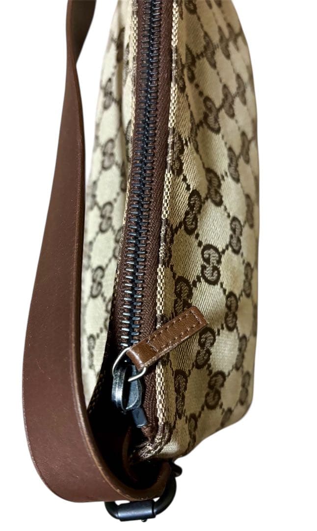 美品✨グッチ GGキャンバス アクセサリーポーチ ハンドバッグ 103399