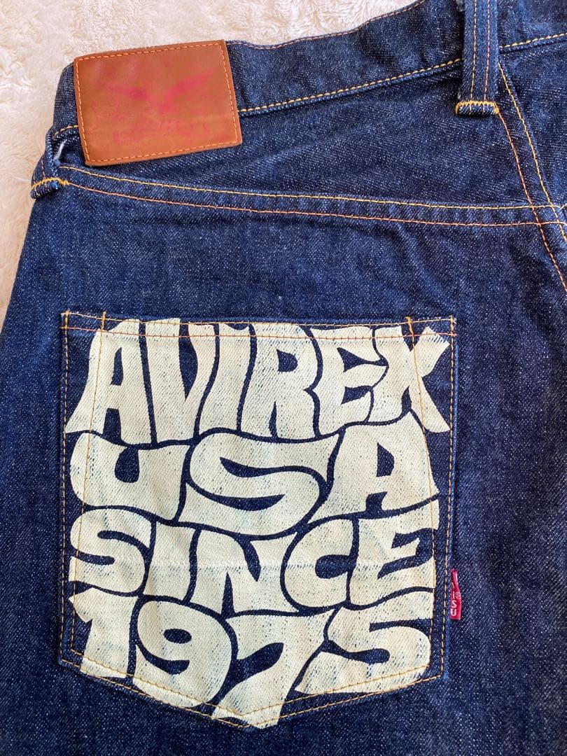 EVISU×AVIREX コラボジーンズ Lot2001 36×32