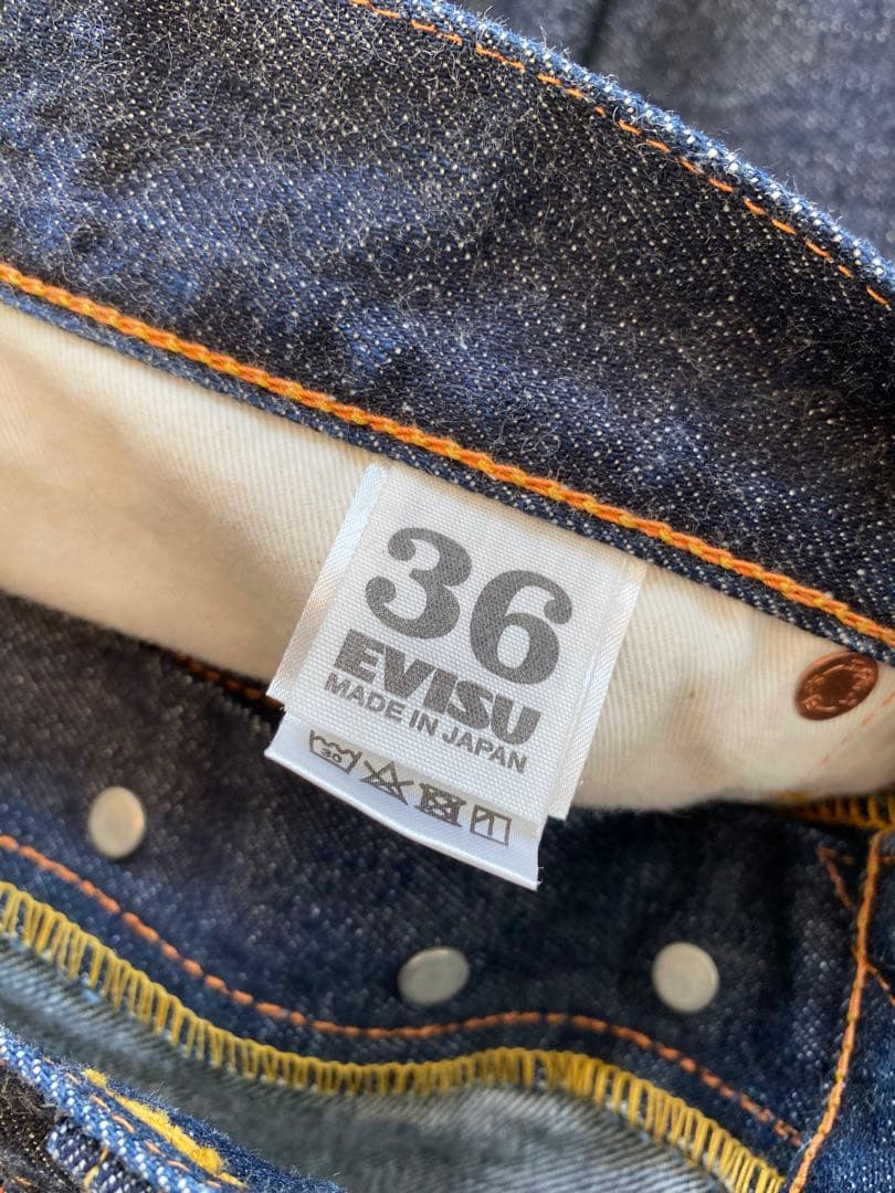 EVISU×AVIREX コラボジーンズ Lot2001 36×32