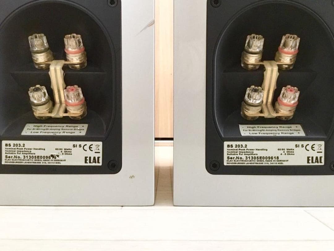 ELAC BS 203.2 2WAY ブックシェルフ型 スピーカー ジャンク