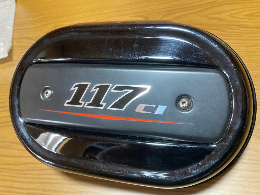 ハーレー　2018年FLTRXSE 117ci エアクリーナー レインカバー付き