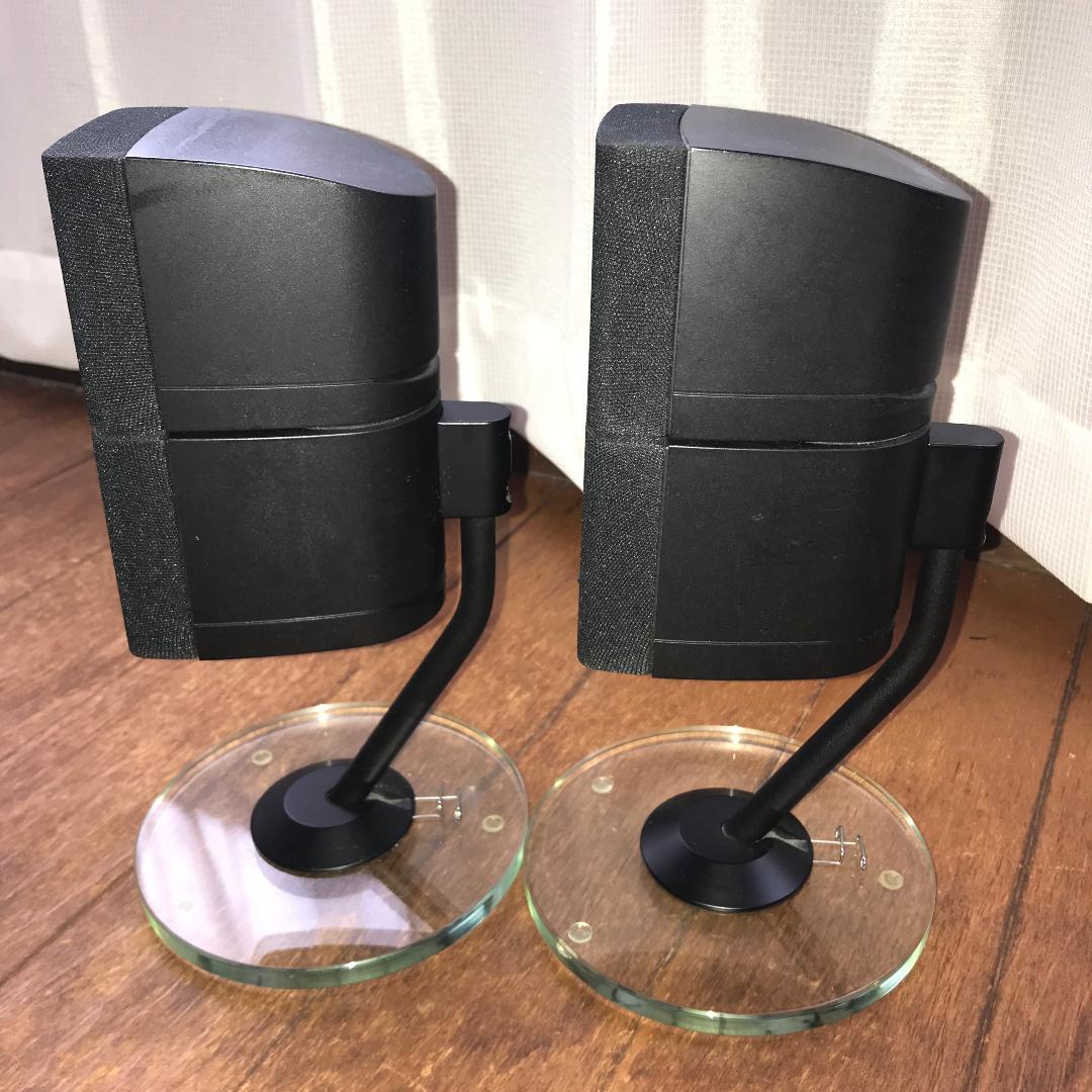 BOSE ボーズ AM-15用 ダブルキューブスピーカー ガラステーブルスタンド