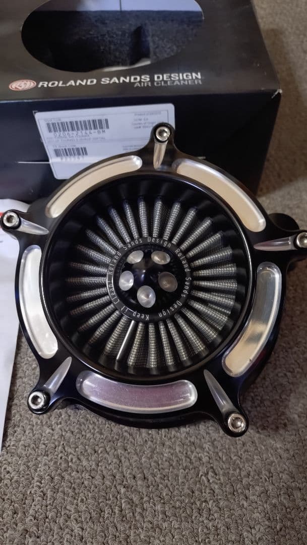 ハーレー 2020年式ブレイクアウト RSD ローランドサンズ エアクリーナー