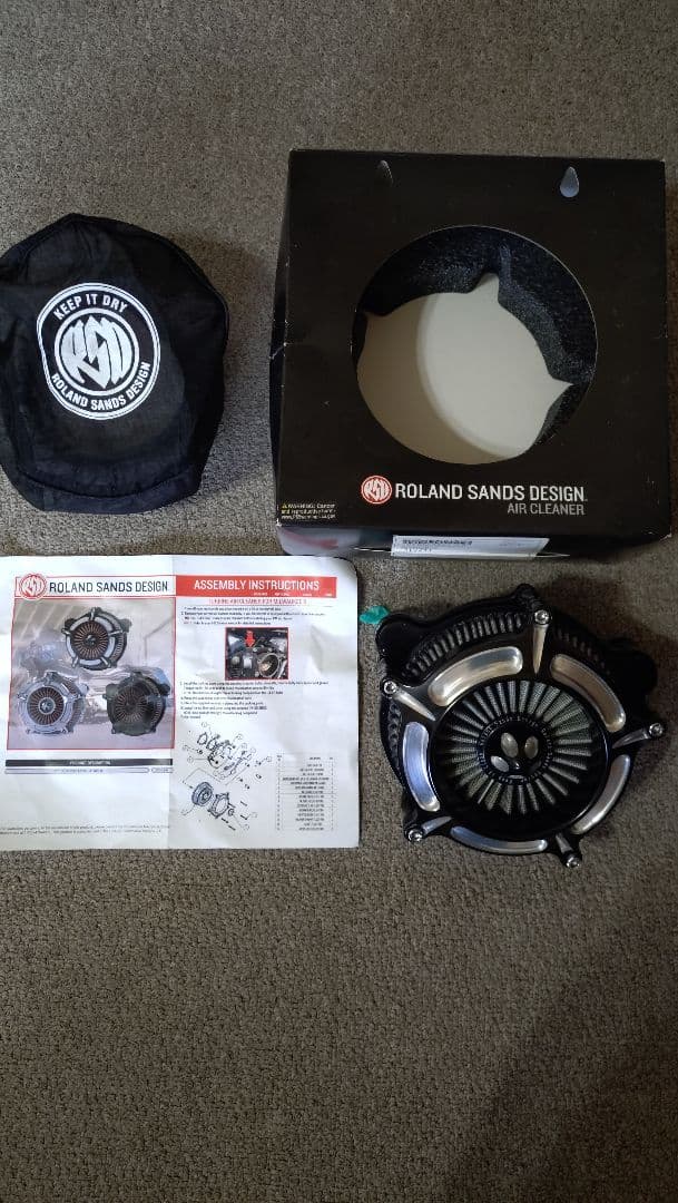 ハーレー 2020年式ブレイクアウト RSD ローランドサンズ エアクリーナー