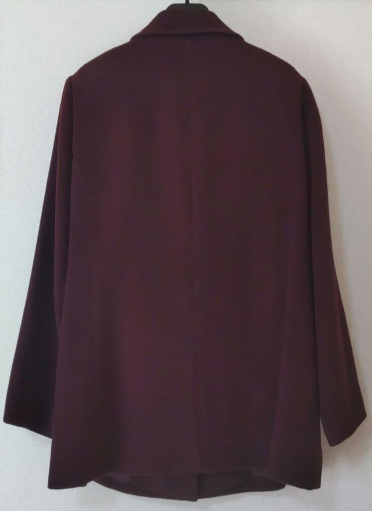 Leilian レリアン カシミヤ100%　大きいサイズ 13＋ ダークボルドー