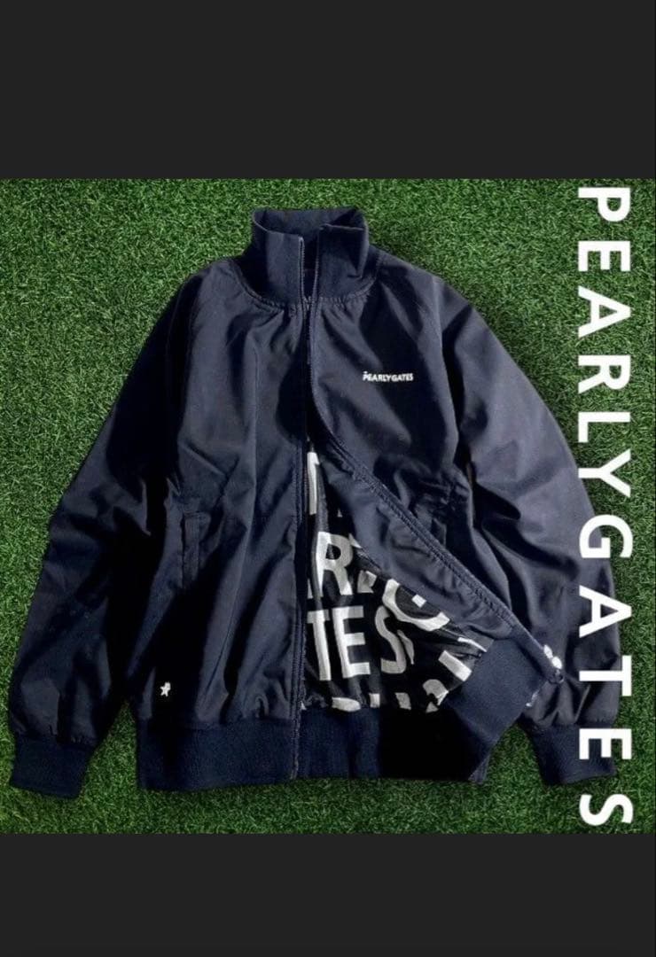 マ*ン様 PEARLY GATES ダークネイビー ブルゾン　定価3.9万　レデ