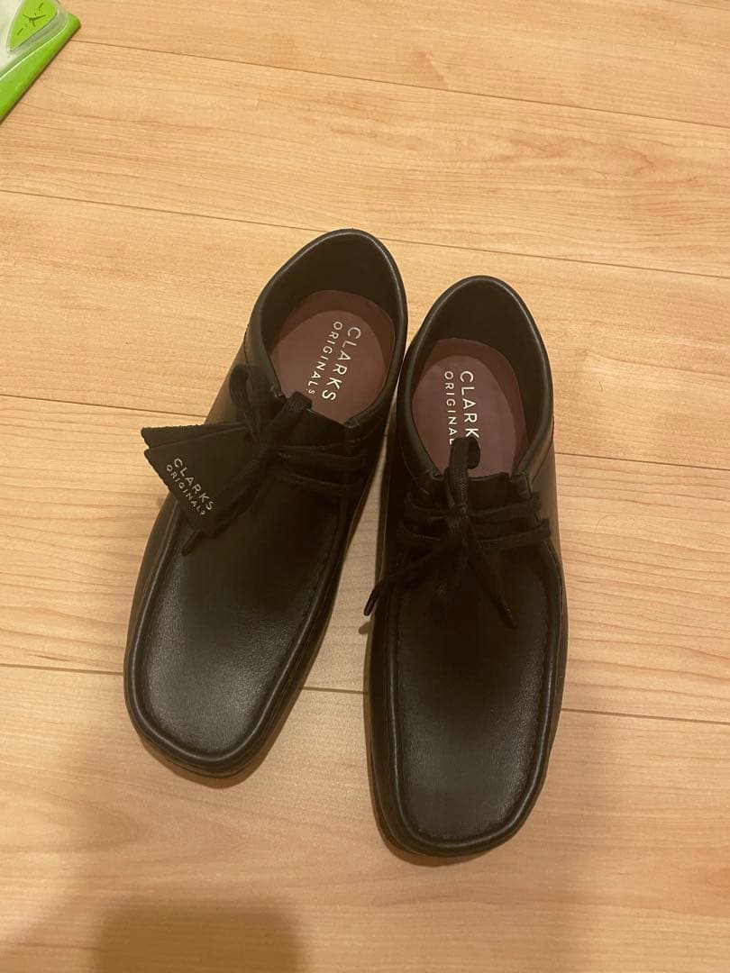Clarks Wallabee ブラックレザー
