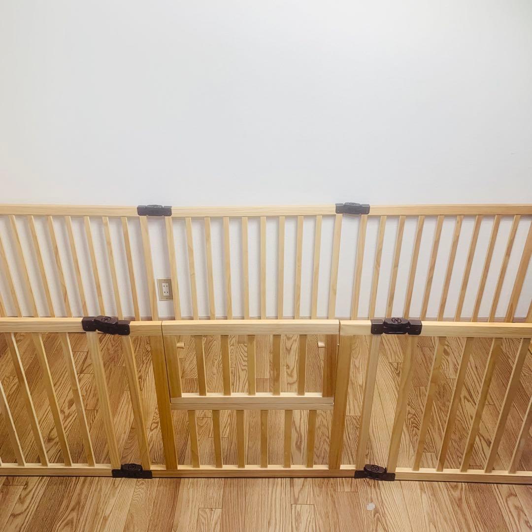 たためる 木製サークル フレックス 8枚 日本育児