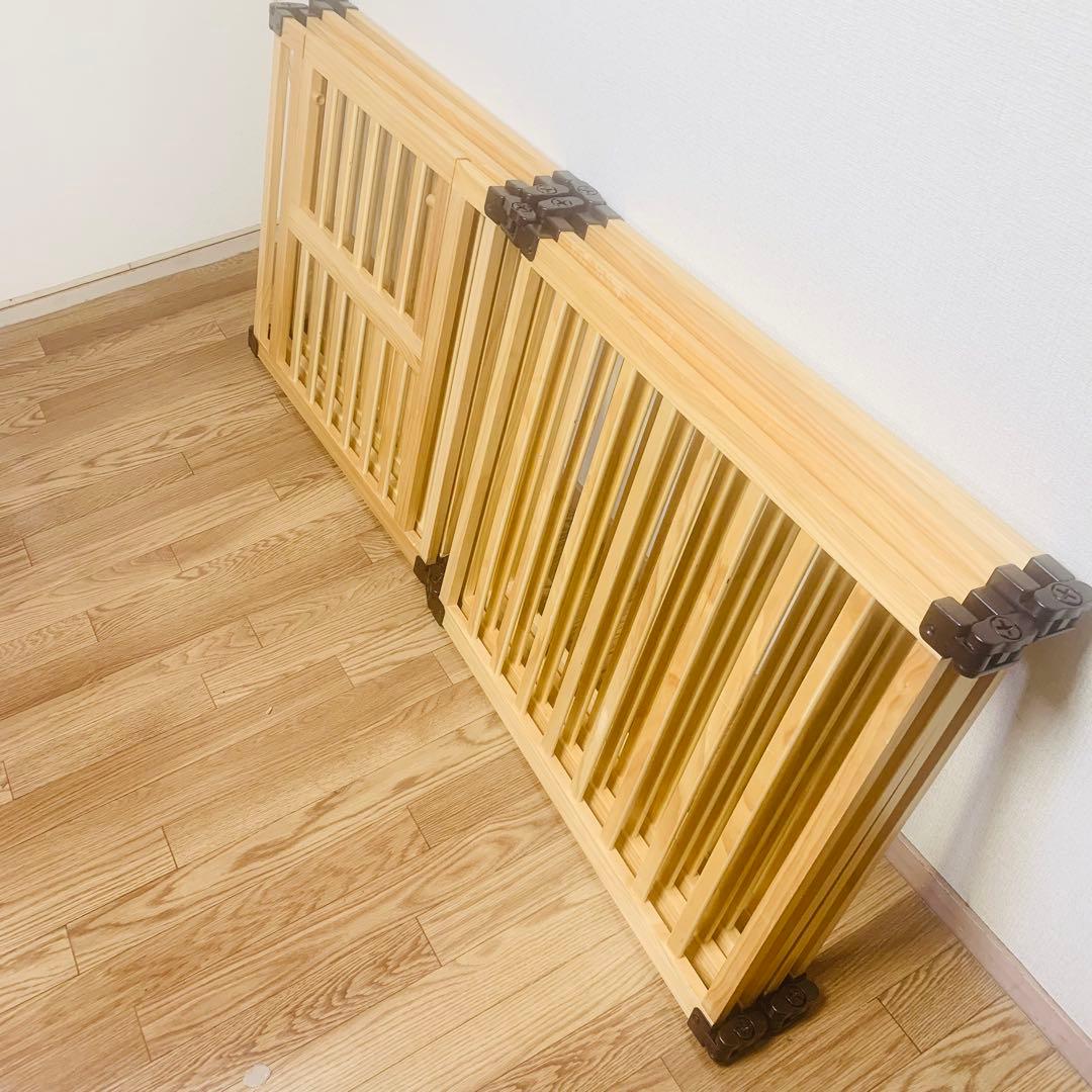 たためる 木製サークル フレックス 8枚 日本育児