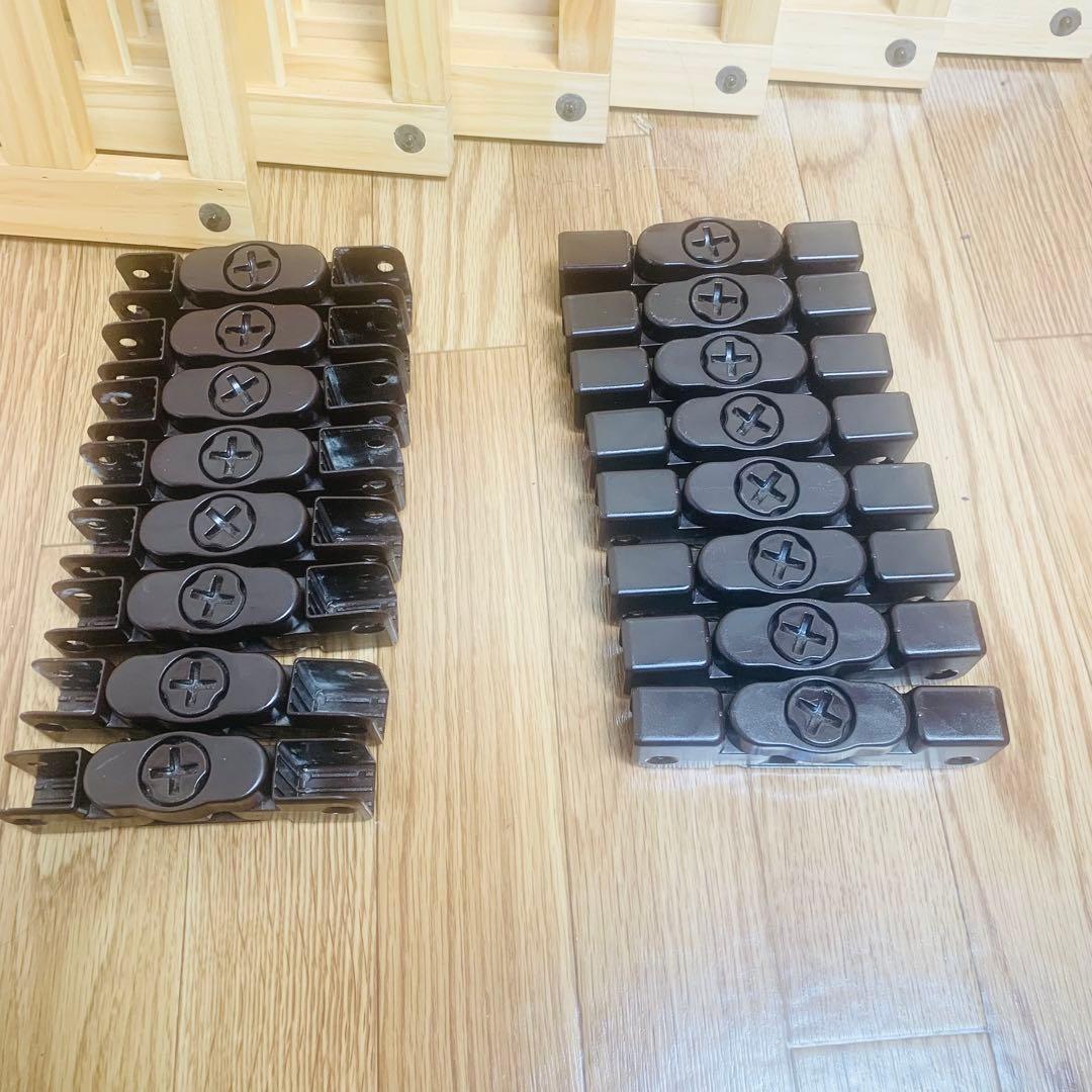 たためる 木製サークル フレックス 8枚 日本育児