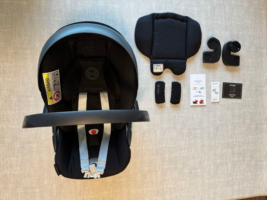 美品 サイベックス/クラウドZi-Size 付属品全て有り、メリオアダプター付