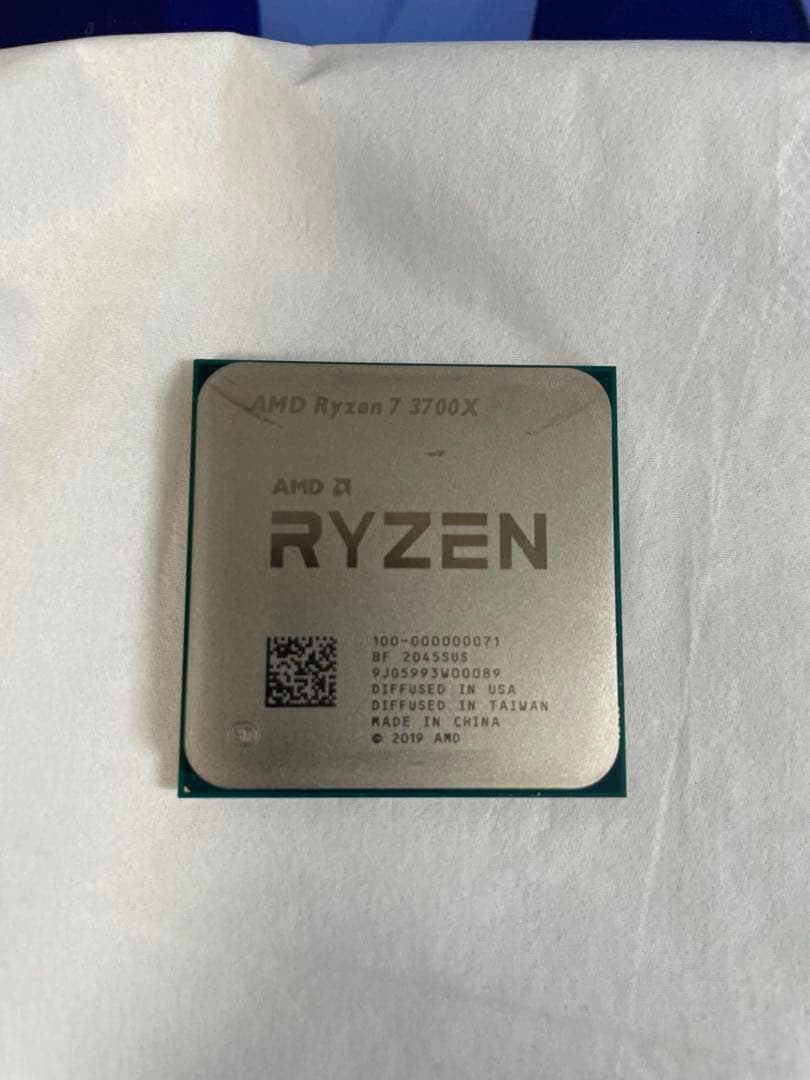 amd ryzen 7 3700x 開封品