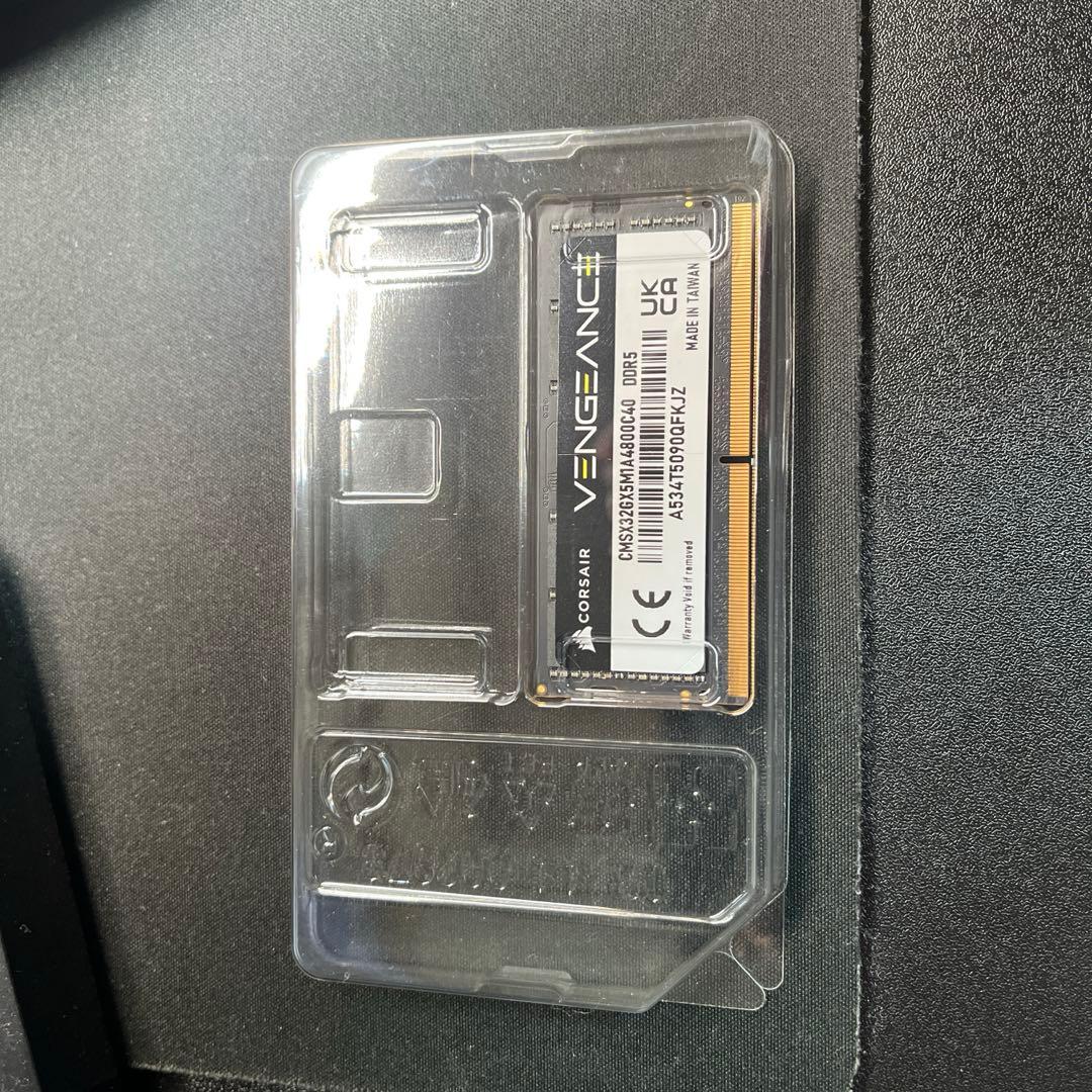 メモリー CORSAIR VENGEANCE SODIMM DDR5 32GB