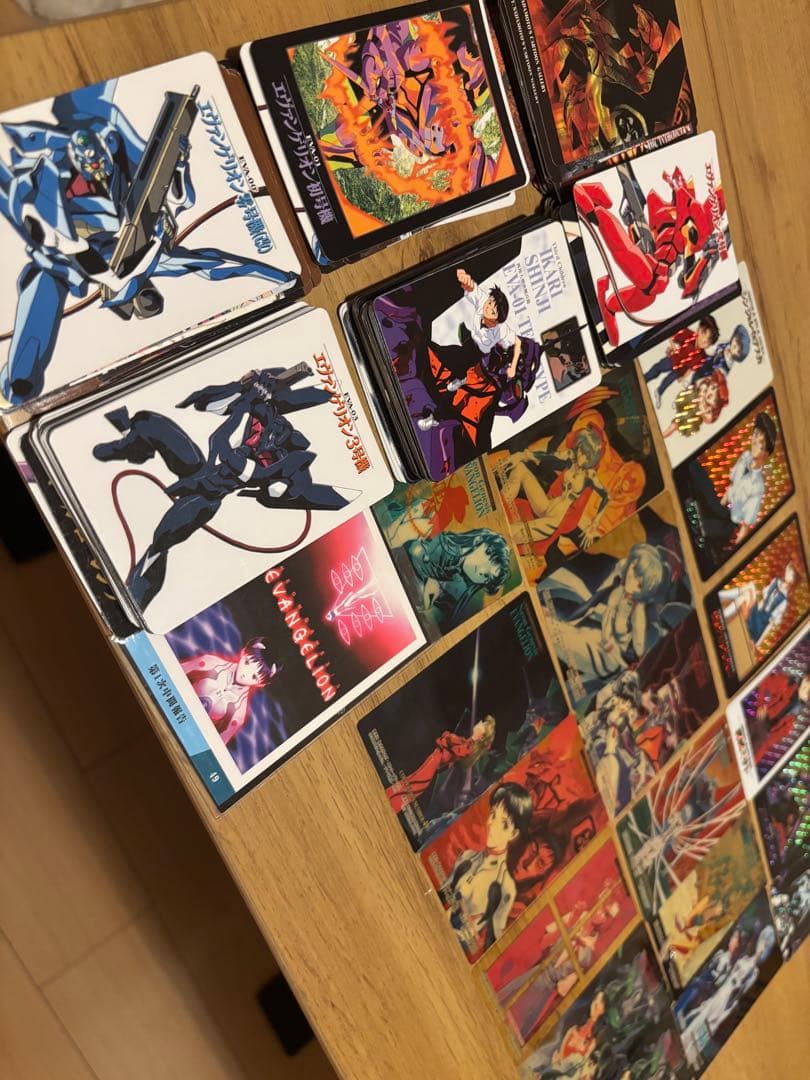 エヴァンゲリオカード約200枚※被りあり