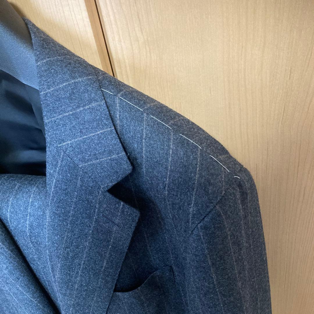 ユナイテッドアローズ　ストライプ　スーツ46