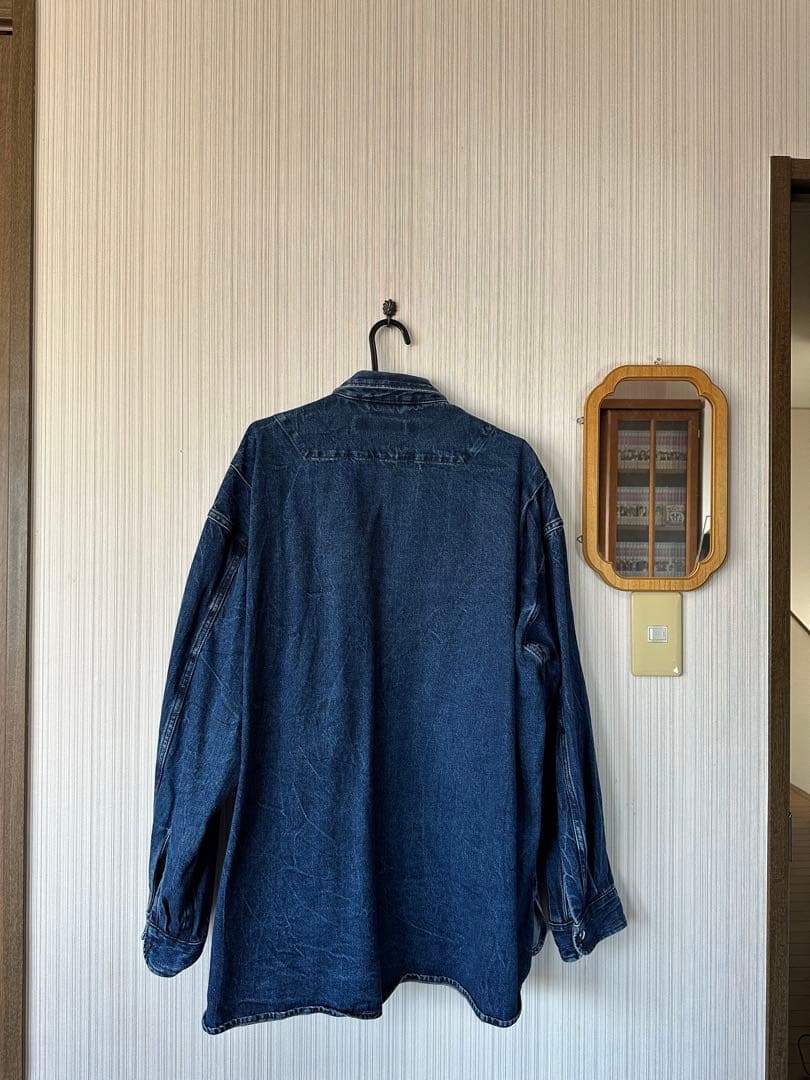 LE JEAN DE ÉDIFICE ダークブルー デニムジャケット