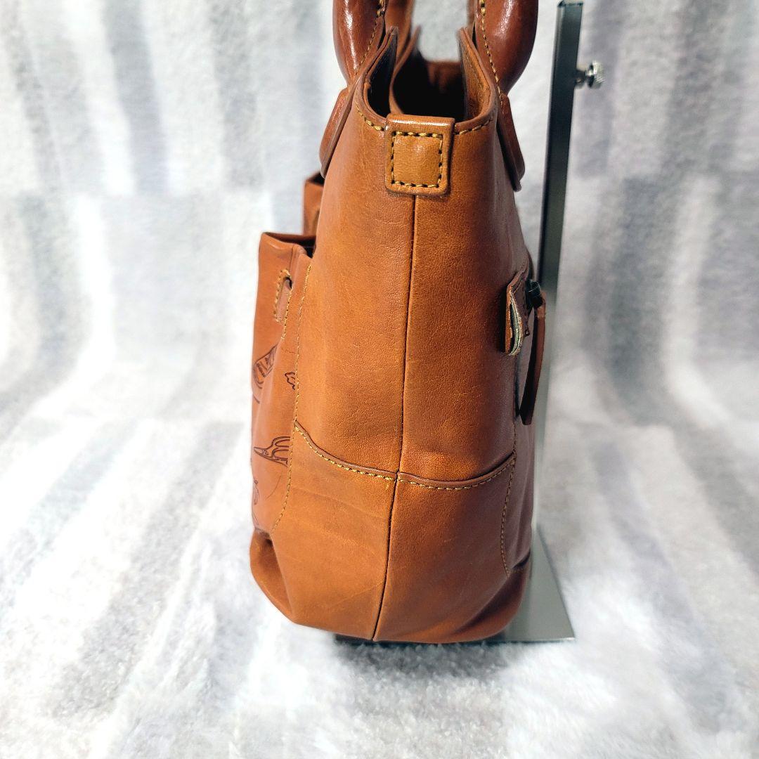 【希少】Dakota 50周年記念ハンドバッグ ブラウン