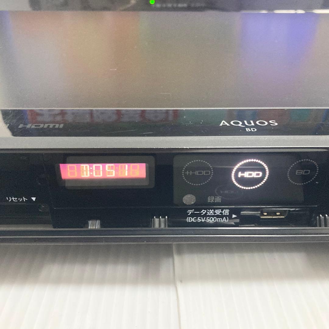 極美品 シャープ ブルーレイレコーダー BD-S570 2015年製 500GB