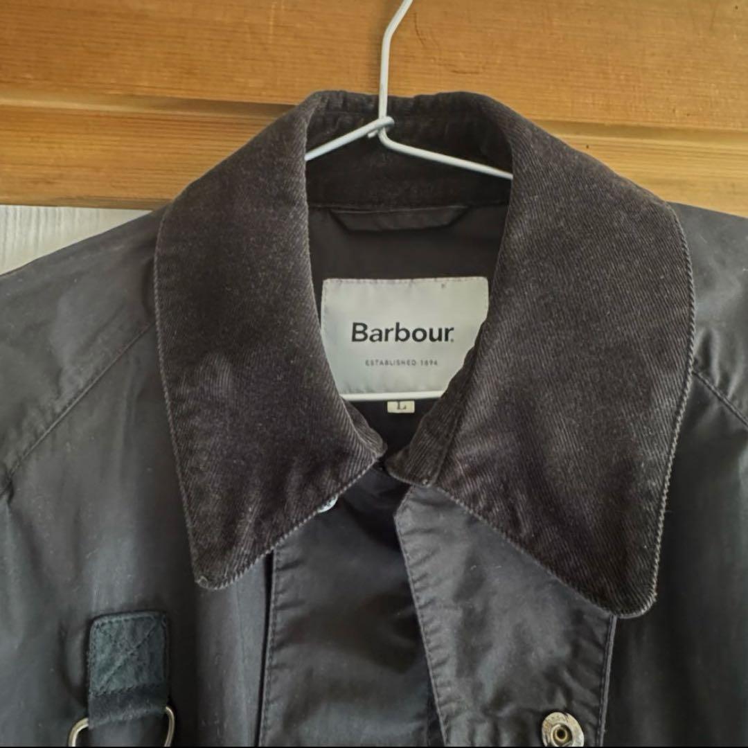 Barbour spey black Lサイズ
