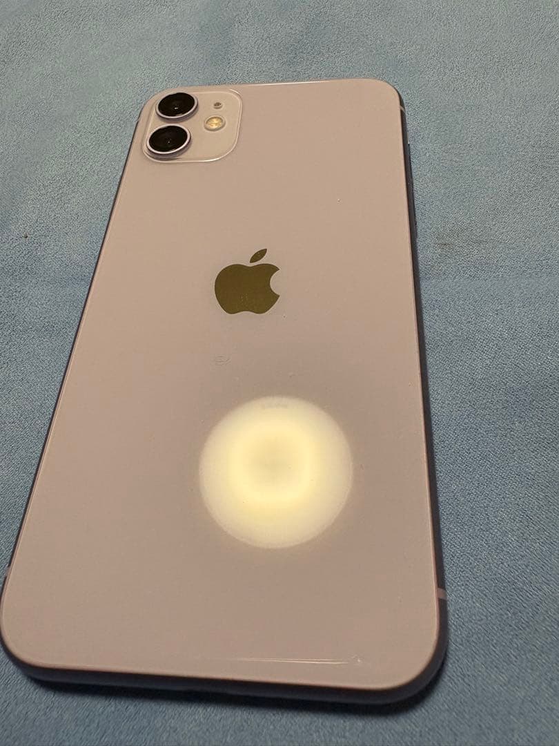 【バッテリー89%】Apple iPhone 11 パープル 　64GB 中古品