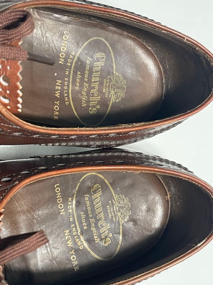 美品！ 旧旧チャーチ CHETWYND 70G チェスナット ビンテージ